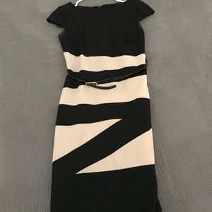 AB Studio Size 2 Bodycon Work Dress